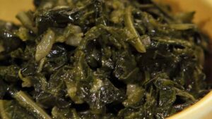 Gomen Recipe: How To Make Ethiopian Collard Green Salad gomen 1 1 1